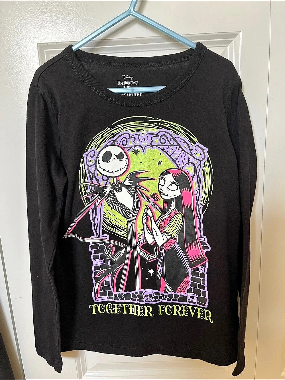 Disney The Nightmare Before Christmas Together Forever Long Sleeve T-Shirt Tee